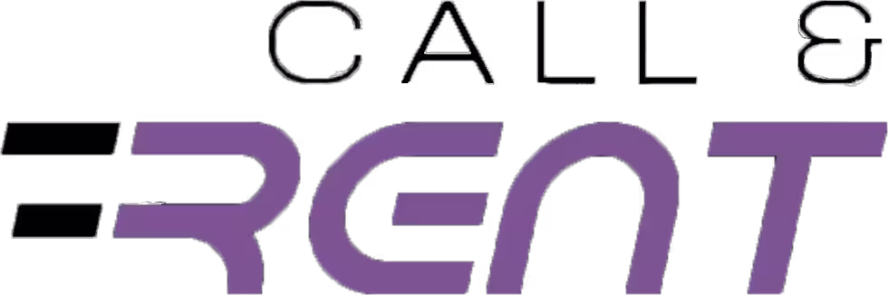 logo of Call and Rent Company, logo is clickable return you to main page of the website